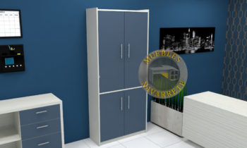 Librero Kook 16, 4 puertas