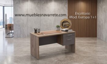 Escritorio Europa Cajonera Volada 1+1