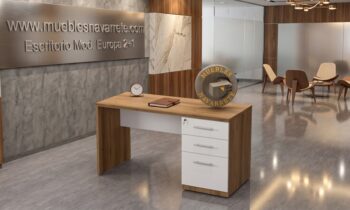 Escritorio Europa Cajonera 2+1