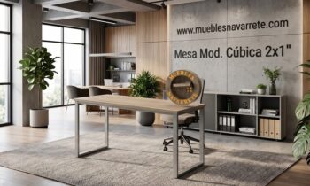 . Mesa Metalica " Cubica "