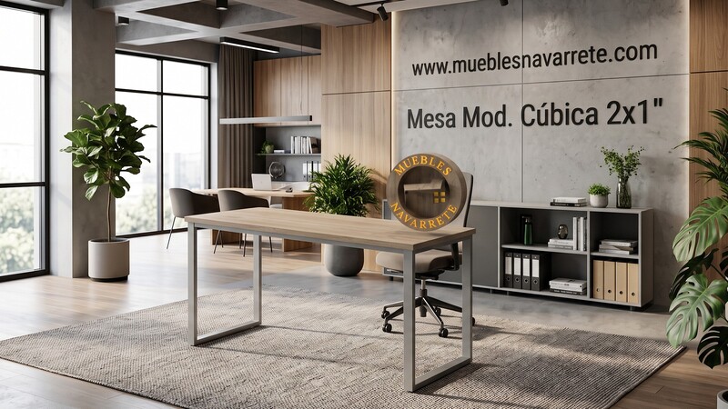 . Mesa Metalica " Cubica "